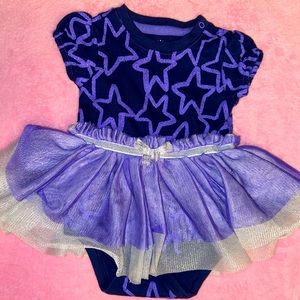 Cat and Jack ruffle skirt onesie! Baby girls